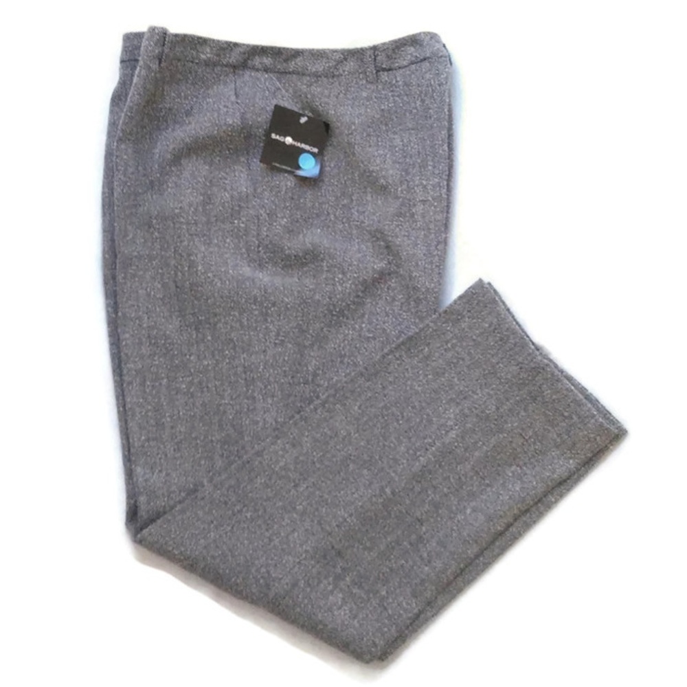 Sag Harbor Herringbone Pants NWT 16